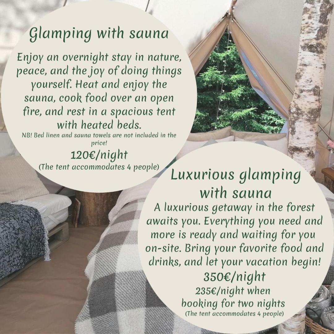 Готель Kuusehaldja Glamping Kohila Екстер'єр фото